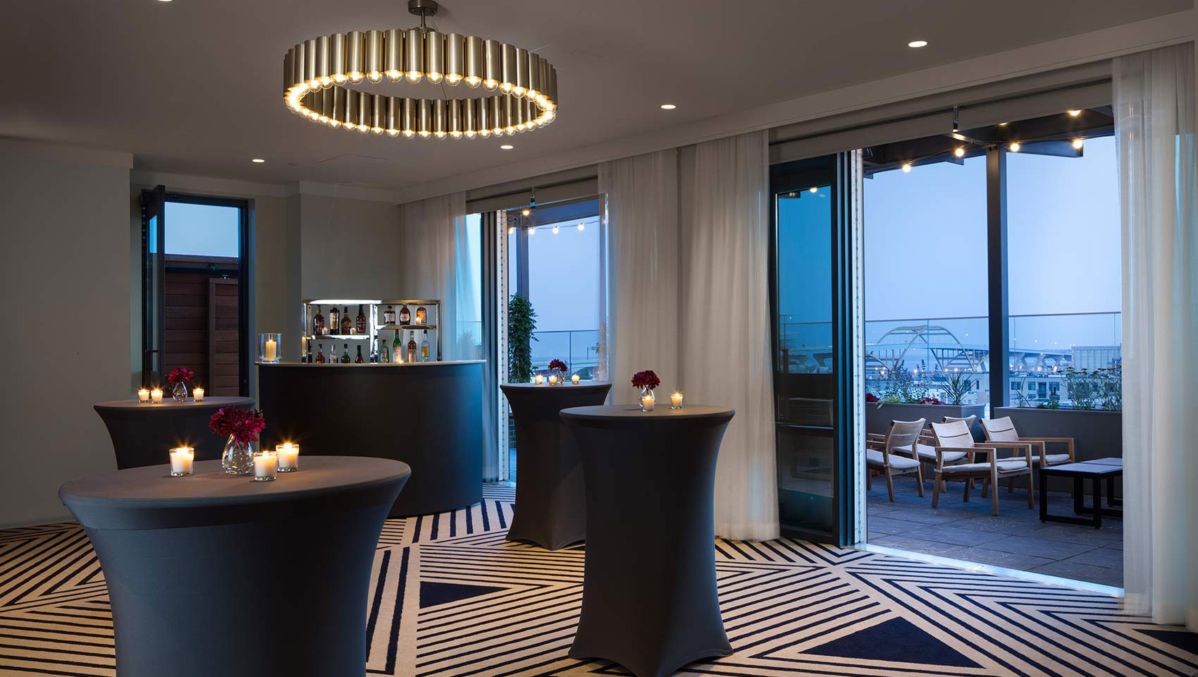 Founders Terrace at Kimpton Journeyman Hotel