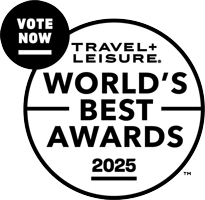 Conde Nast Traveler Reader's Choice Awards 2024 badge - Vote Now